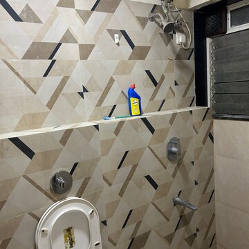 Bathroom in 1 BHK Apartment at Omkar CHS Ghatkopar, Tps Colony – for Rent