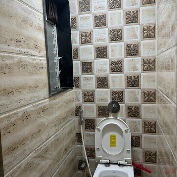 Attached Bathroom in 1 BHK Apartment at Omkar CHS Ghatkopar, Tps Colony – for Rent