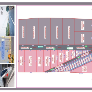  Industrial Plot – Exterior View View at Faridnagar - for Sale
