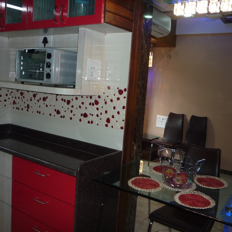 Kitchen, sorrel-apartment 1 Bedroom 420 Sq.Ft. Apartment In Naidu Colony Mumbai 9114919