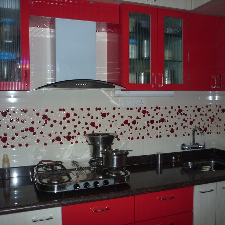 Kitchen, sorrel-apartment 1 Bedroom 420 Sq.Ft. Apartment In Naidu Colony Mumbai 9114919