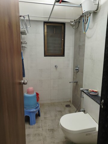 Bathroom in 2 BHK Apartment at Bhaktamar Residency, Wadgaon Sheri – for Rent