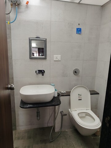 Attached Bathroom in 2 BHK Apartment at Bhaktamar Residency, Wadgaon Sheri – for Rent