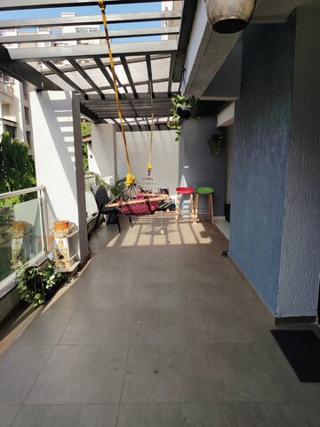 Balcony in 2 BHK Apartment at Bhaktamar Residency, Wadgaon Sheri – for Rent