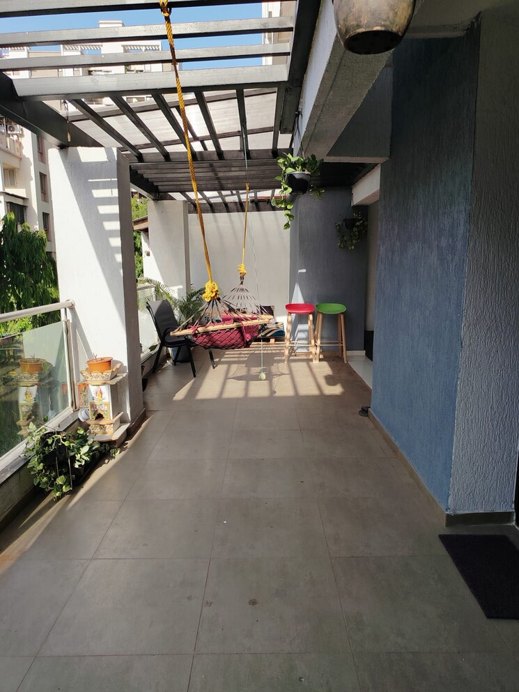 Balcony, bhaktamar-residency 2 Bedroom 1200 Sq.Ft. Apartment In Wadgaon Sheri Pune 9114984