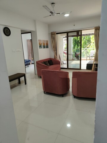 Living Room in 2 BHK Apartment at Bhaktamar Residency, Wadgaon Sheri – for Rent