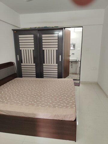 Bedroom in 2 BHK Apartment at Bhaktamar Residency, Wadgaon Sheri – for Rent