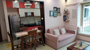 Kitchen in 1 BHK Apartment at Mantri Serene, Goregaon East – for Rent