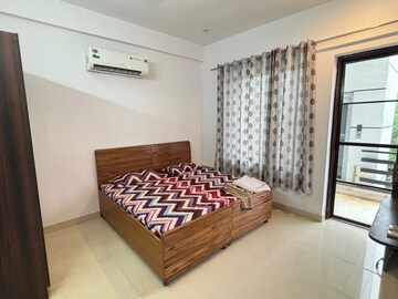 Bedroom in 4 BHK Apartment at Shri Sai Kripa Rainbow Apartments, Sector 43 – for Rent