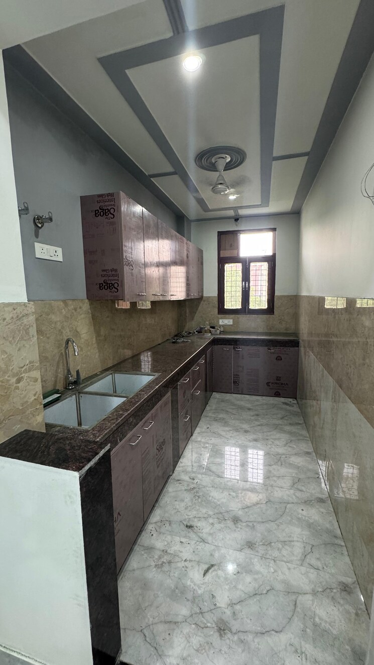Kitchen, palm-residency-chhatarpur 2 Bedroom 1000 Sq.Ft. Builder Floor In Chattarpur Delhi 9115039
