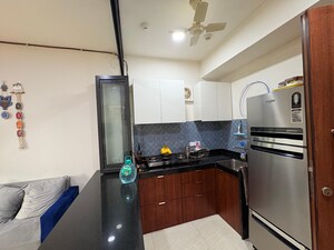 Kitchen in 1 BHK Apartment at Lodha Crown Quality Homes, Majiwada – for Sale