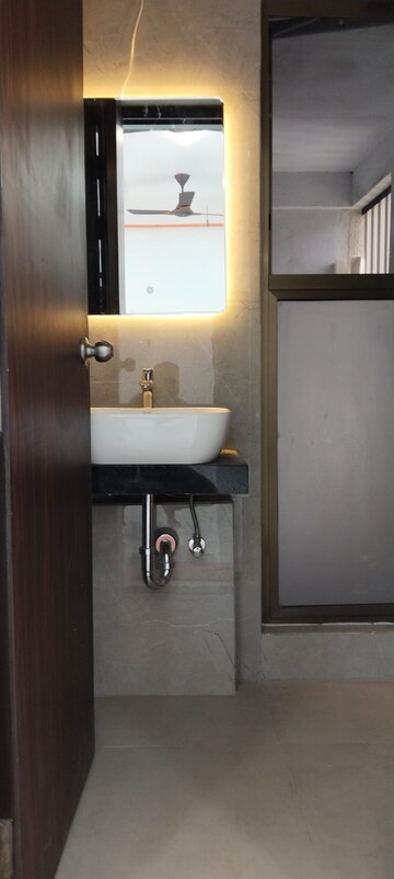 Bathroom in 1 BHK Apartment at Raymond Ten X Era, Pokhran Road No One – for Rent