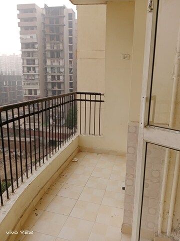 Balcony in 2.5 BHK Apartment at Royce Sentosa Parc, Raj Nagar Extension – for Rent