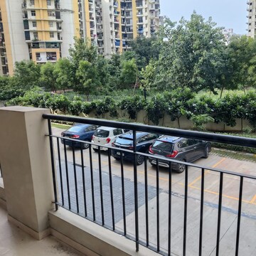 Balcony in 2.5 BHK Apartment at Royce Sentosa Parc, Raj Nagar Extension – for Rent