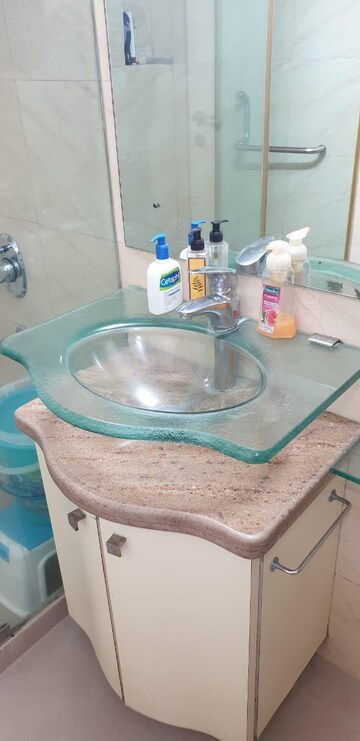 Bathroom in 2 BHK Apartment at Sneh Sadan Apartments, Colaba – for Rent