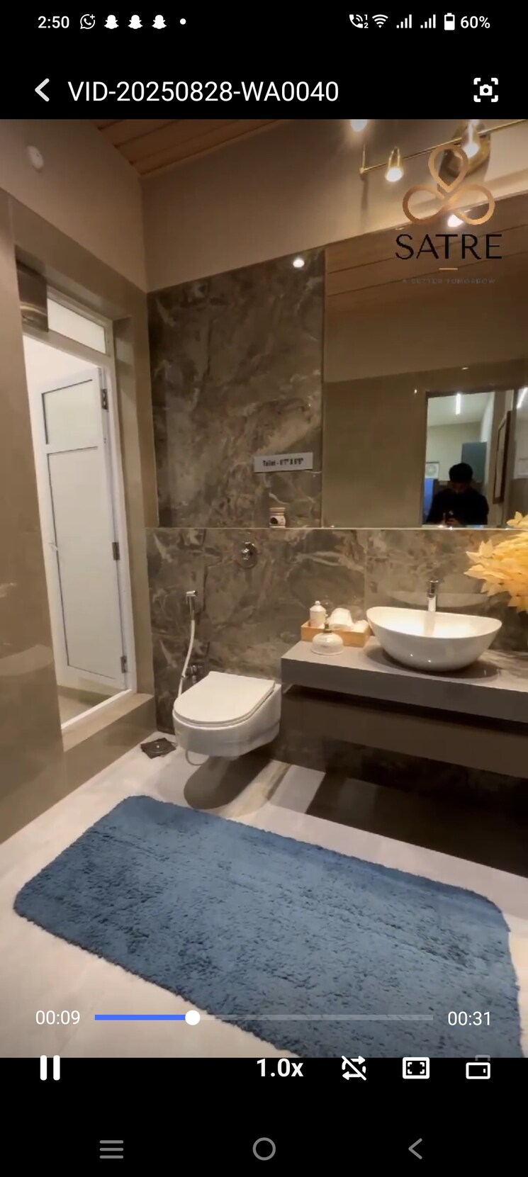 Bathroom, satre-happynest 2 Bedroom 626 Sq.Ft. Apartment In Kanjurmarg East Mumbai 9115157