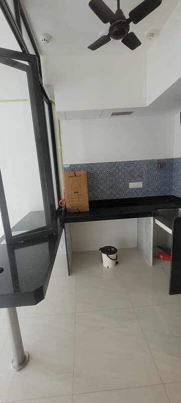 Kitchen in 1 BHK Apartment at Lodha Crown Quality Homes, Majiwada – for Rent