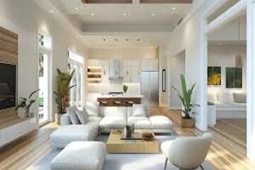 Living Room in 3 BHK Apartment at Pratha Codename Zero, Goregaon East – for Sale