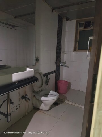 Bathroom in 2 BHK Apartment at Shiv Srushti Apartments, Kurla East – for Rent