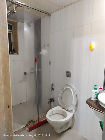 Bathroom in 2 BHK Apartment at Shiv Srushti Apartments, Kurla East – for Rent