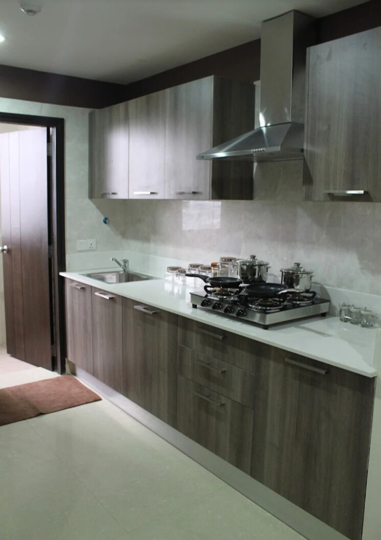 Kitchen, golf-edge 4 Bedroom 3636 Sq.Ft. Villa In Gachibowli Hyderabad 9115295