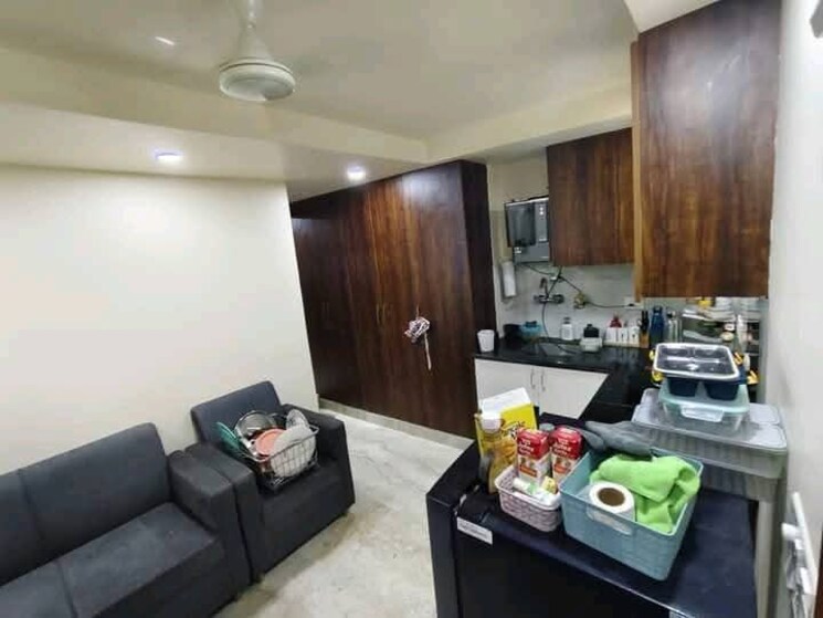 Living Room, saket 1 Bedroom 500 Sq.Ft. Builder Floor In Saket Delhi 9115309