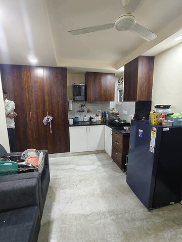 Kitchen in 1 BHK Builder Floor at Saket – for Rent