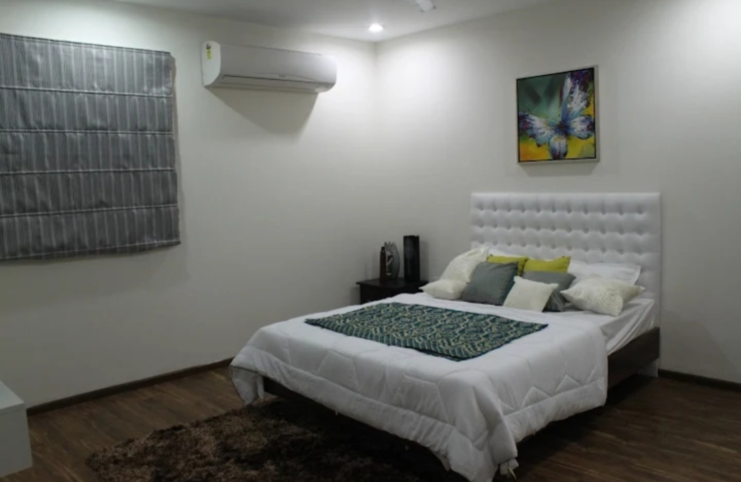 Bedroom in 4 BHK Villa at Golf Edge, Gachibowli – for Rent