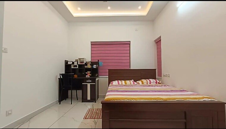 Bedroom, amala nagar 4 Bedroom 3000 Sq.Ft. Independent House In Amala Nagar Thrissur 9115341