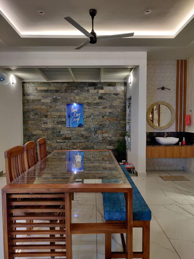 Bedroom, amala nagar 4 Bedroom 3000 Sq.Ft. Independent House In Amala Nagar Thrissur 9115341