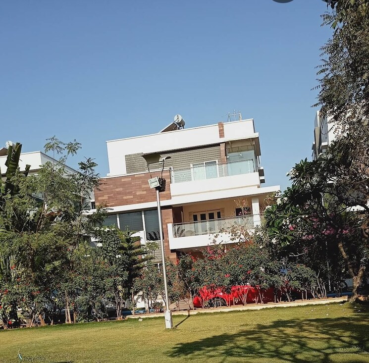 Exterior View, sri-sreenivasa-fortune-indra-villae 4 Bedroom 4900 Sq.Ft. Villa In Madhapur Hyderabad 9115378