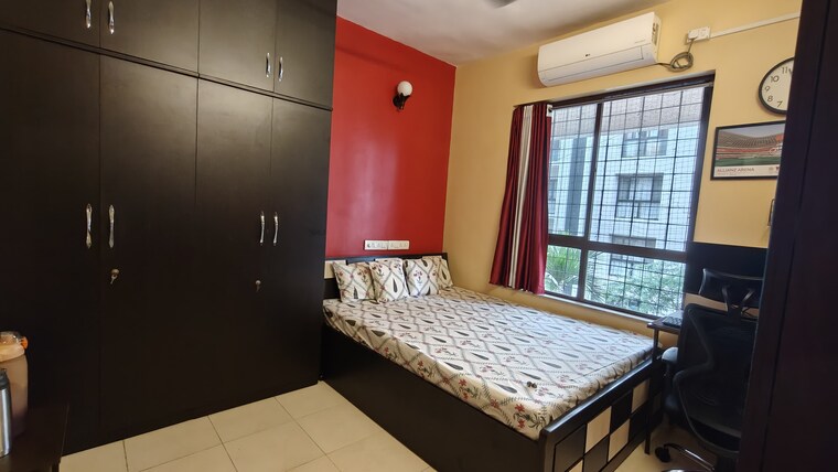 Bedroom, lunkad-zodiac 2 Bedroom 750 Sq.Ft. Apartment In Viman Nagar Pune 9115392