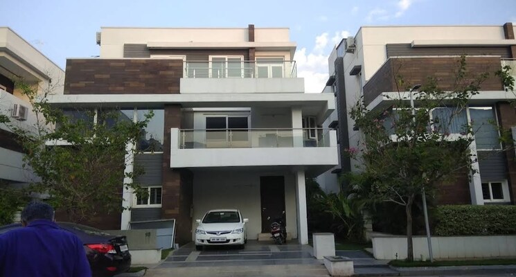 Exterior View, sri-sreenivasa-fortune-indra-villae 4 Bedroom 4905 Sq.Ft. Villa In Madhapur Hyderabad 9115422