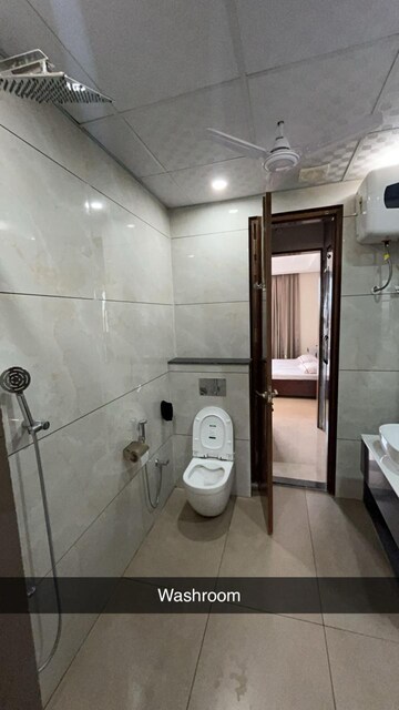 Bathroom in 3.5 BHK Builder Floor at Sector 8 – for Rent