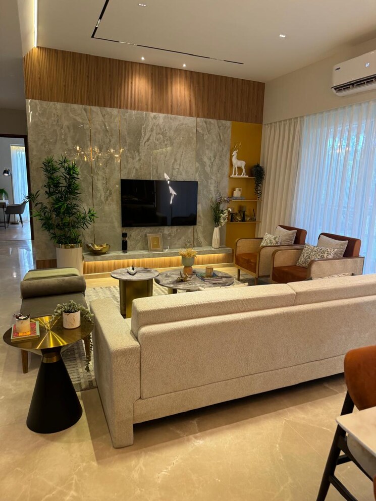 Living Room, godrej-meridien 3 Bedroom 1855 Sq.Ft. Apartment In Sector 106 Gurgaon 9115313