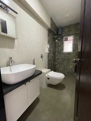Bathroom in 1 BHK Apartment at Sidhivinayak Flora, Chembur – for Rent
