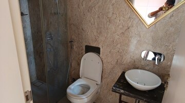 Bathroom in 3.5 BHK Apartment at Landmark Garden, Kalyani Nagar – for Rent