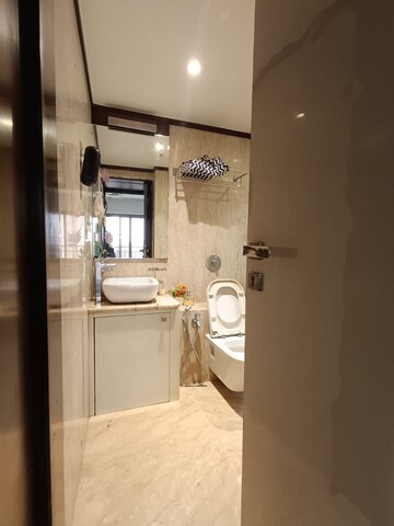 Bathroom in 3 BHK Apartment at Yash 5 Diamond Garden, Chembur – for Rent