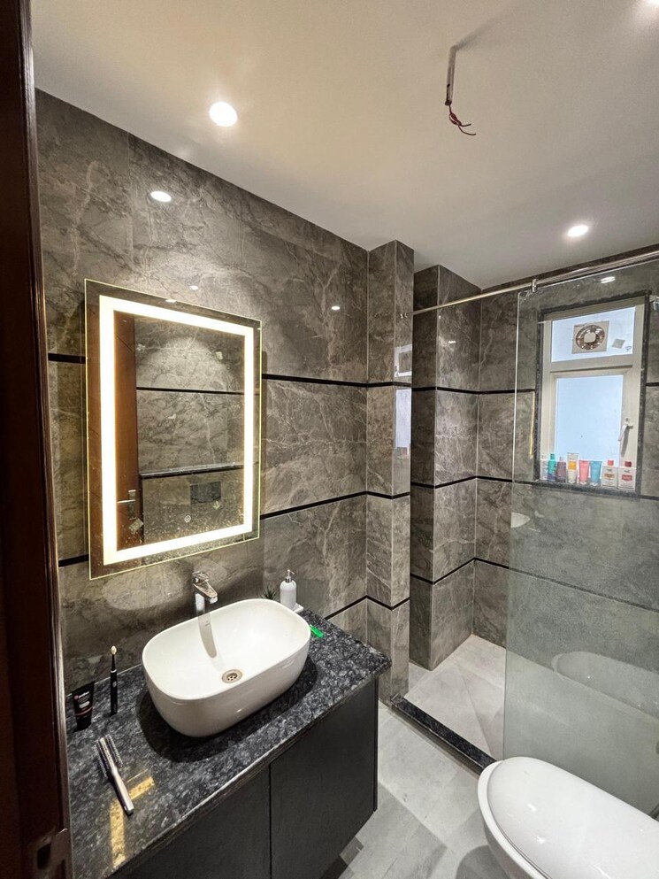 Bathroom, aradhya-homes 4 Bedroom 2200 Sq.Ft. Apartment In Sector 67a Gurgaon 9115653