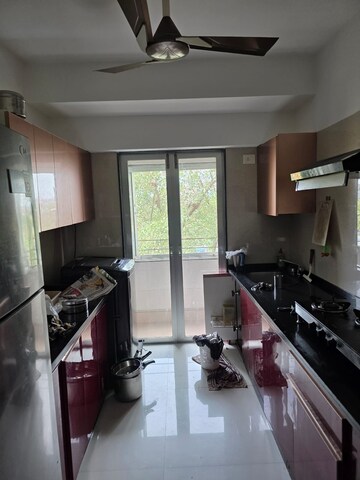 Kitchen in 2 BHK Apartment at Shreenathji Odina, Chembur – for Rent