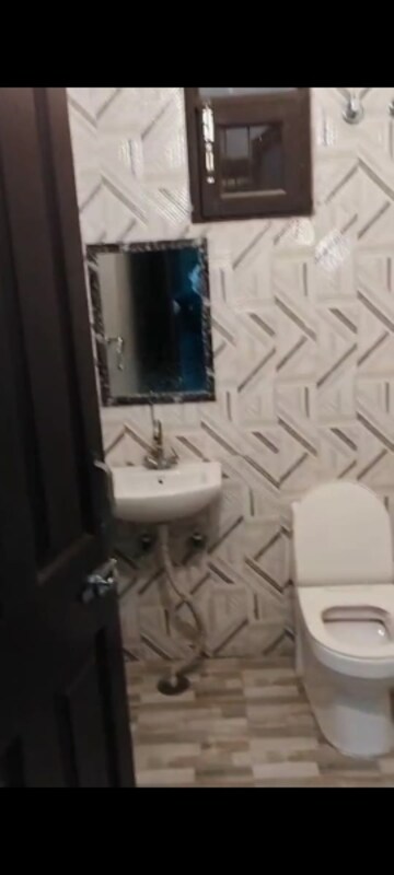 Bathroom in 3 BHK Builder Floor at Vikram Siddharth Vihar Residency, Siddharth Vihar – for Sale