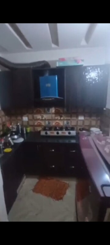 Kitchen in 3 BHK Builder Floor at Vikram Siddharth Vihar Residency, Siddharth Vihar – for Rent