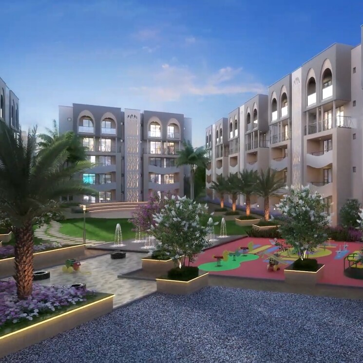 Exterior View, nimbus-the-palm-village 3 Bedroom 2100 Sq.Ft. Apartment In Sector 22a Yamuna Expressway Greater Noida 9115719