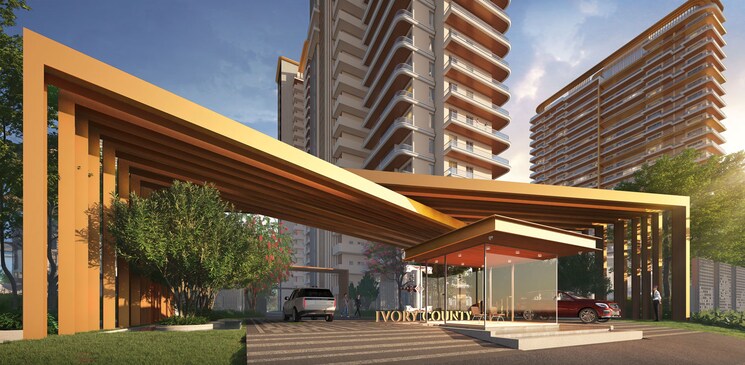 Exterior View, ivory-county 4 Bedroom 2727 Sq.Ft. Apartment In Sector 115 Noida 9115741