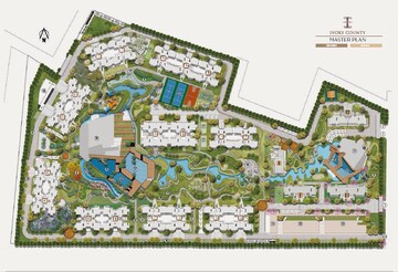 Master Plan in 4 BHK Apartment at Ivory County, Sector 115 – for Sale