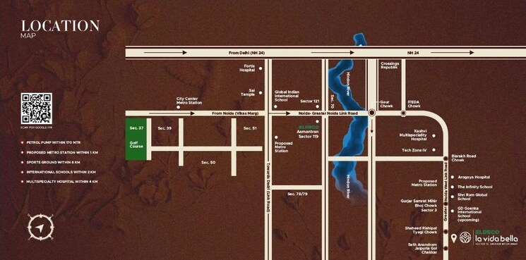 undefined, eldeco-la-vida-bella 4 Bedroom 2755 Sq.Ft. Apartment In Sector 12 Greater Noida Greater Noida 9115807