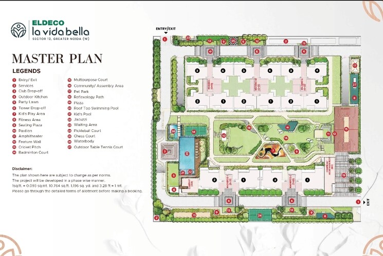 Master Plan, eldeco-la-vida-bella 4 Bedroom 2755 Sq.Ft. Apartment In Sector 12 Greater Noida Greater Noida 9115807