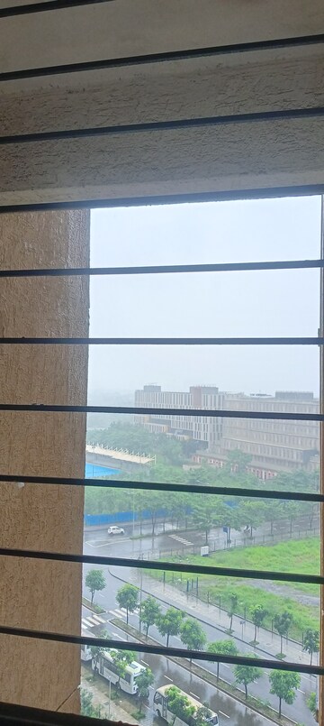 Balcony in 1 BHK Apartment at Lodha Lakeshore Greens, Dombivli East – for Rent