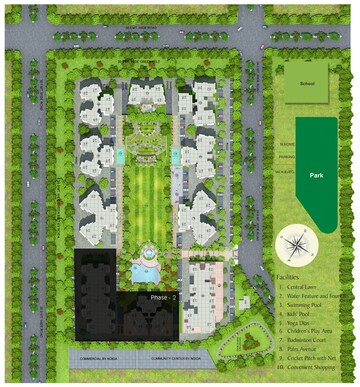 Master Plan in 2 BHK Apartment at Gaur Grandeur, Sector 119 – for Sale