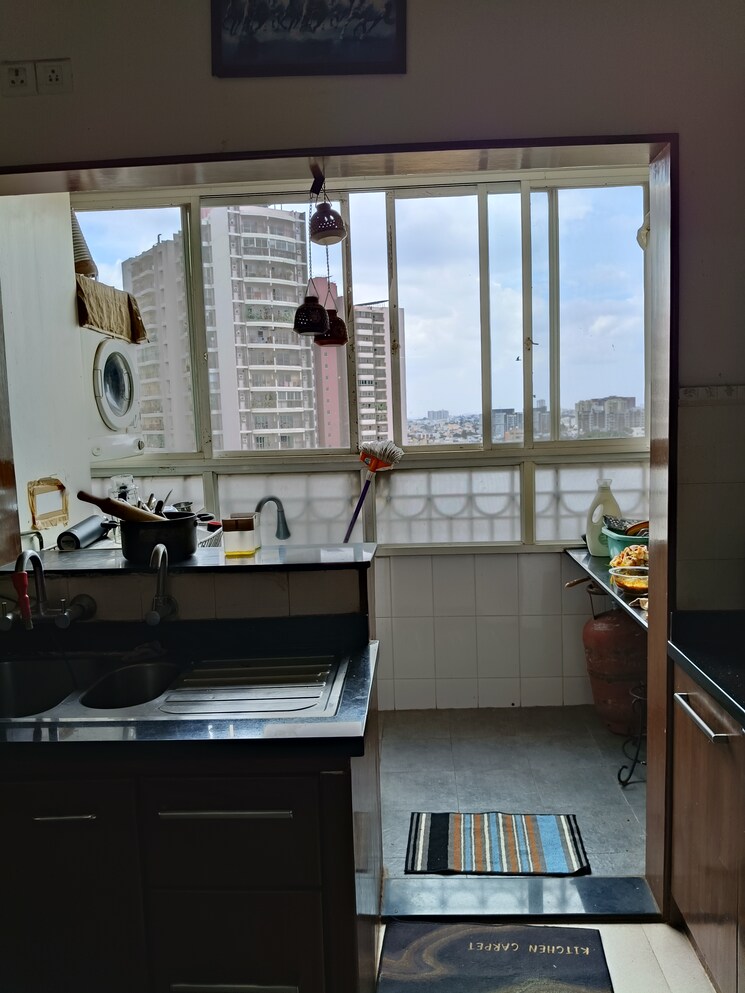 Kitchen, lnt-realty-south-city 3 Bedroom 1750 Sq.Ft. Apartment In Bannerghatta Road Bangalore 9116248
